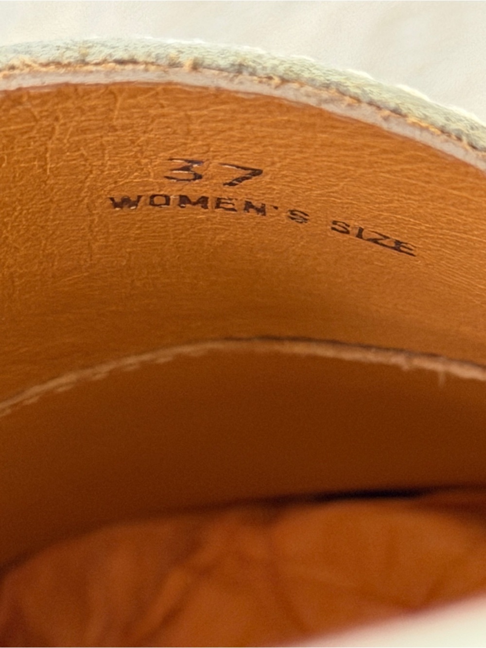 🍀🌼🍀 TOD’S Leather and raffia platform loafers size 7 US/ 37 European - Picture 14 of 16